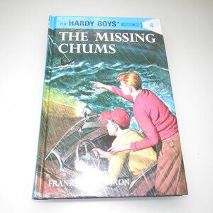 Hardy Boys #4 The Missing Chums Hardcover – Franklin W. Dixon – Classic Mystery